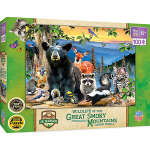 Wildlife of Great Smoky Mountains National Park 100pc Puzzle