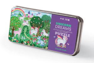 50pc Tin Puzzle: Unicorn Dreams
