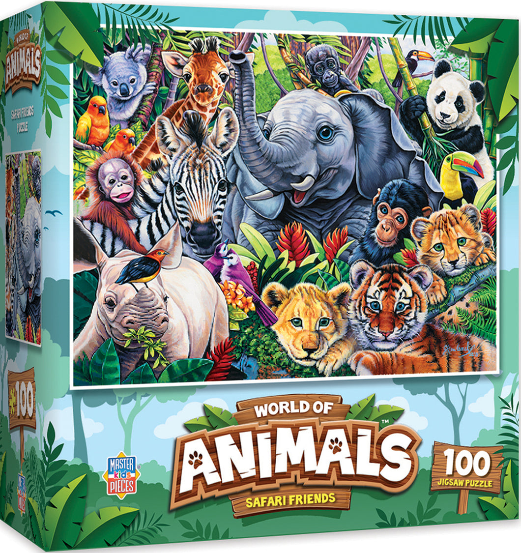 World of Animals: Safari Friends 100pc Puzzle