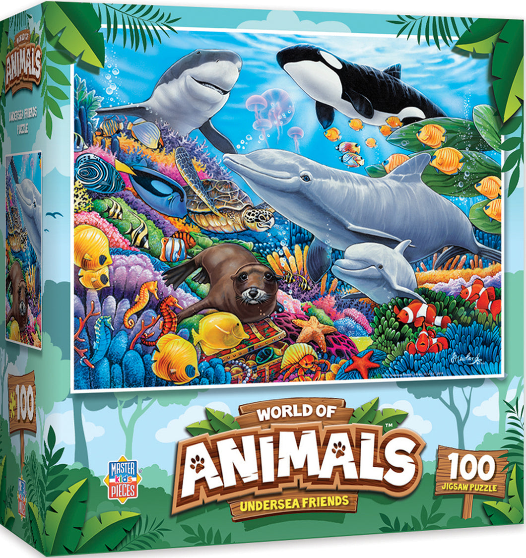 World of Animals: Undersea Friends 100pc Puzzle