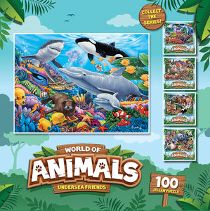 World of Animals: Undersea Friends 100pc Puzzle