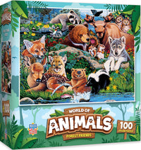 World of Animals: Forest Animals 100pc Puzzle