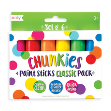 Load image into Gallery viewer, Chunkies Paint Sticks Classic 6pk
