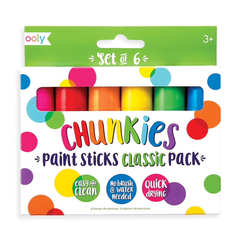 Chunkies Paint Sticks Classic 6pk