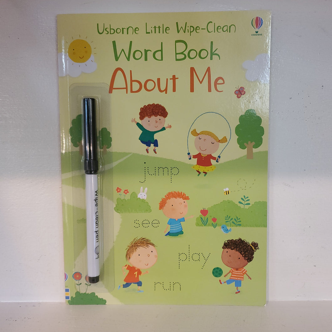 Little wipe clean word book: About Me