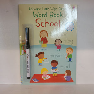 Little wipe clean word book: School