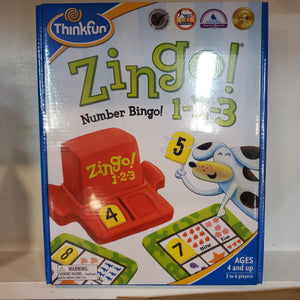 Zingo! Number Bingo 1-2-3