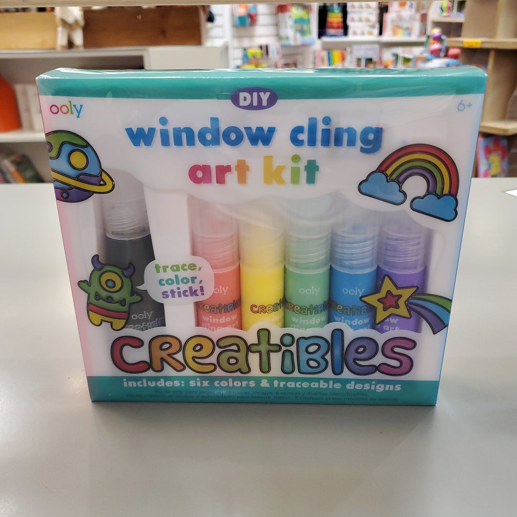 DIY Window Cling art kit