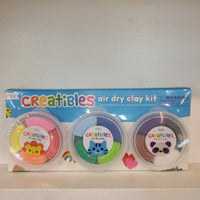 Creatibles Air Dry Clay 12 colors