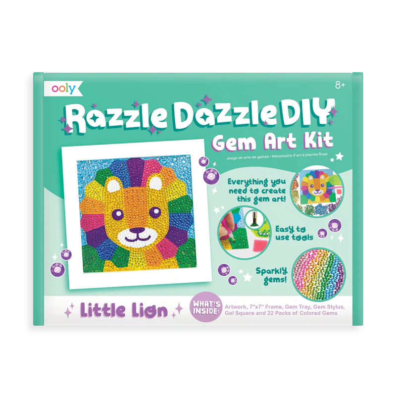 Razzle Dazzle Gem Art Kit Little Lion