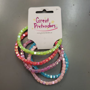 Great Pretenders: Tints Tones Rainbow Bracelet set.
