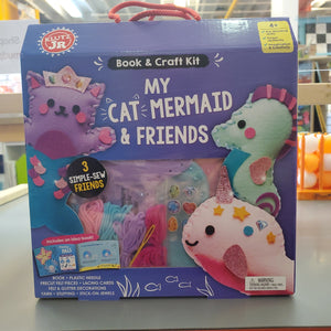 My Cat Mermaid & Friends book and craft kit