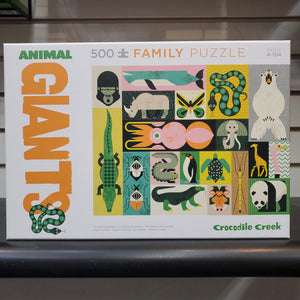 Animal Giants 500pc Family Puzzle
