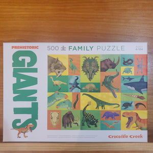 Prehistoric Giants 500pc Family Puzzle