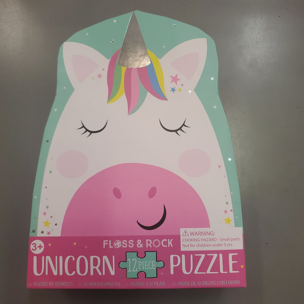 12pc Unicorn Puzzle