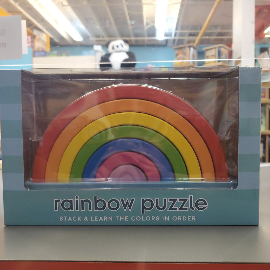Wooden Rainbow Puzzle