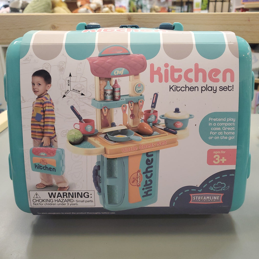 Kitchen in a case Playset