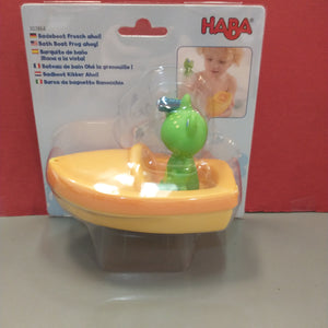 HABA - Bath Boat Frog Ahoy