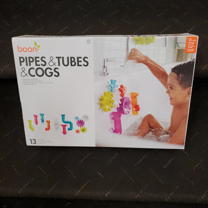 Boon Bath Set - Pipes, Tubes and Cogs (13 pieces)
