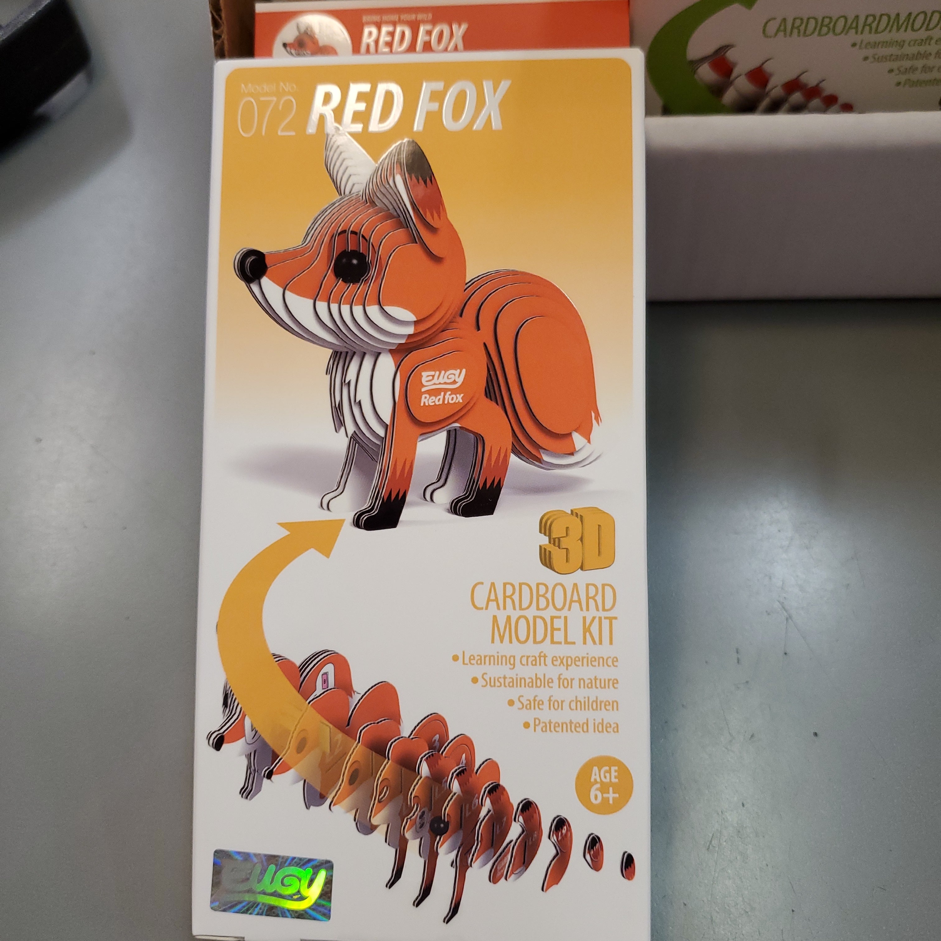 Red Fox 3-model Kit - EUGY – Mudpuddles Toy Store