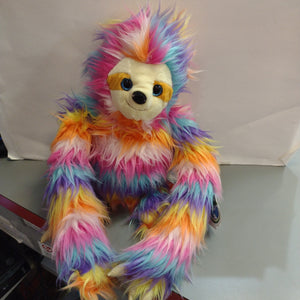 Rainbow sloth stuffed animal deals