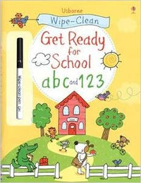 Wipe Clean: Ready For School abc and 123