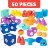 Load image into Gallery viewer, Blockaroo 50pc Magnetic Foam Set
