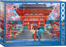 Load image into Gallery viewer, Spring Sakura 1000pc Puzzle
