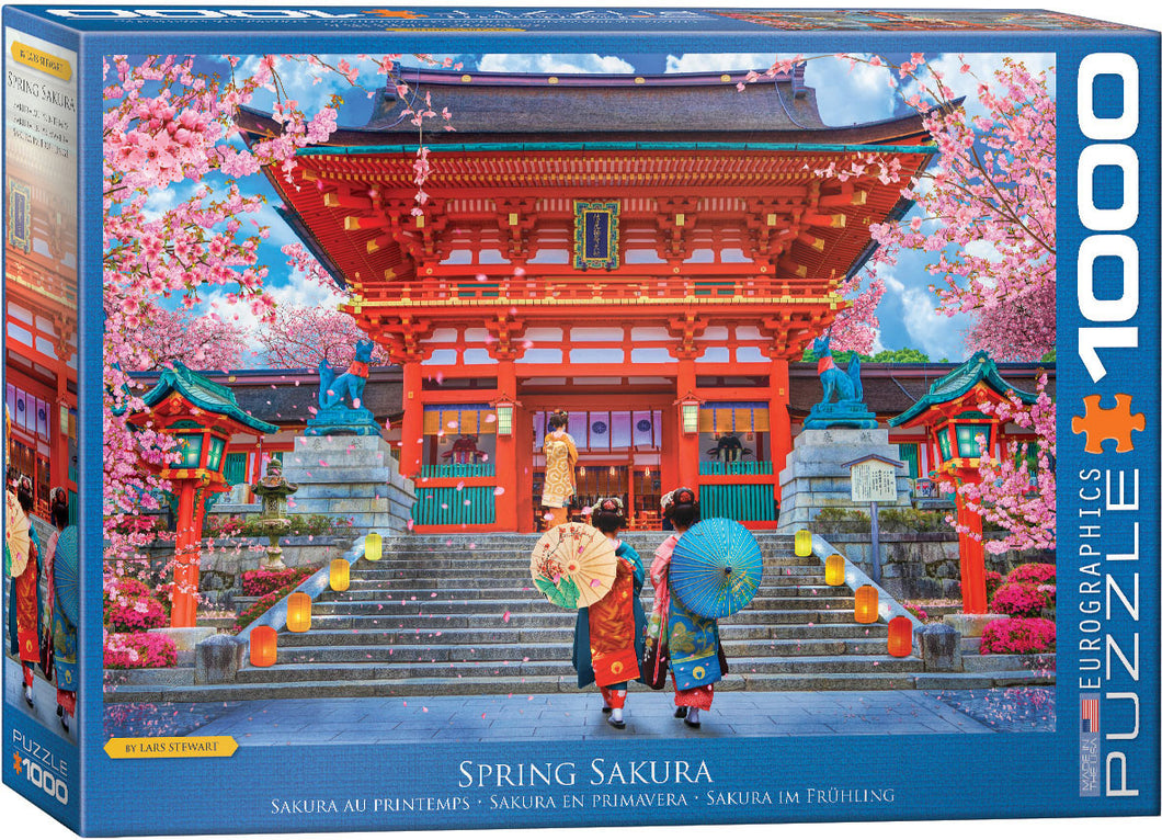 Spring Sakura 1000pc Puzzle