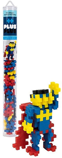 Plus-Plus Superhero Tube