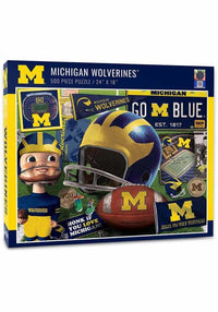 Michigan Wolverines 500 pc puzzle
