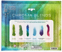 Load image into Gallery viewer, Chroma Blends Watercolor Brush Markers
