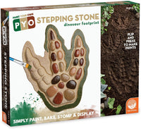 Paint Your Own Stepping Stone: Dinosaur Footprint