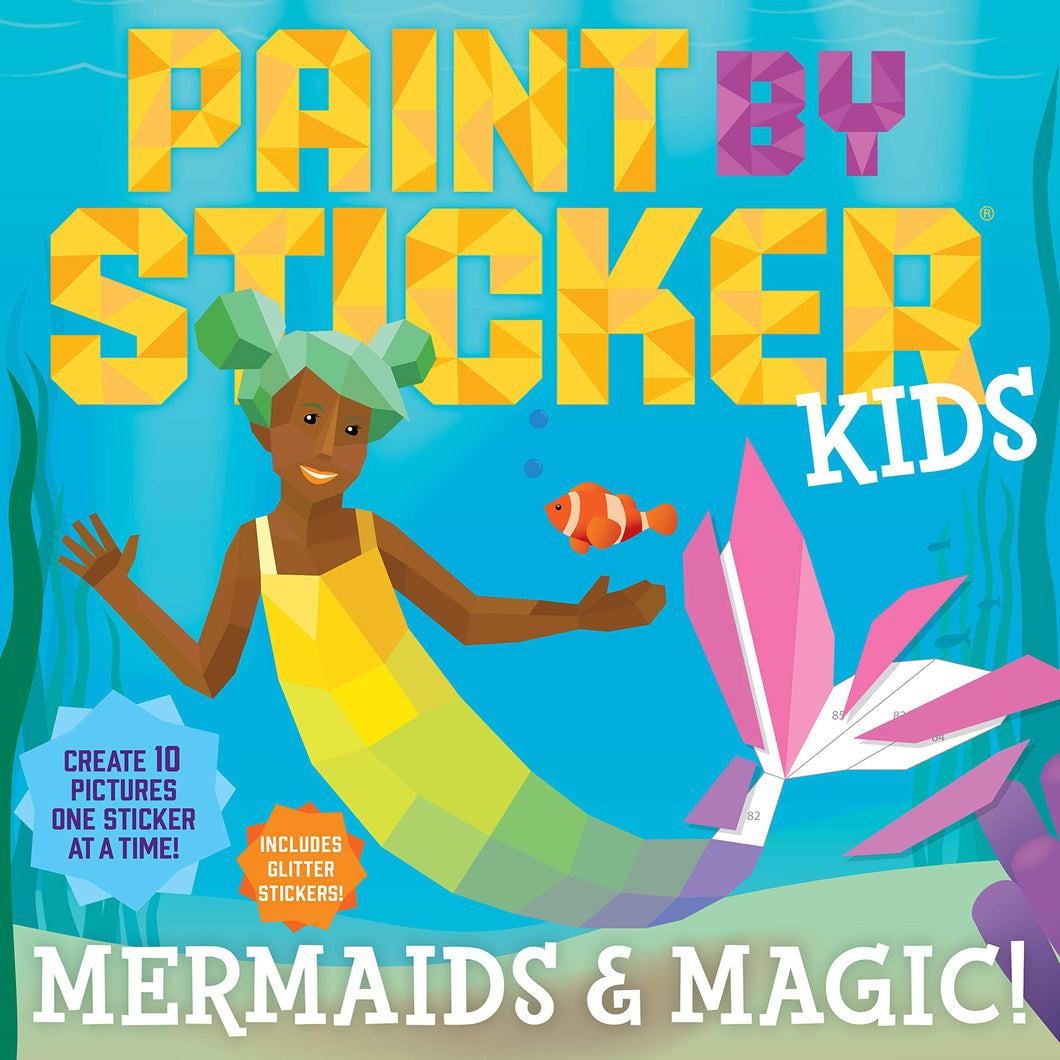 Paint By Sticker Kids Mermaids & Magic