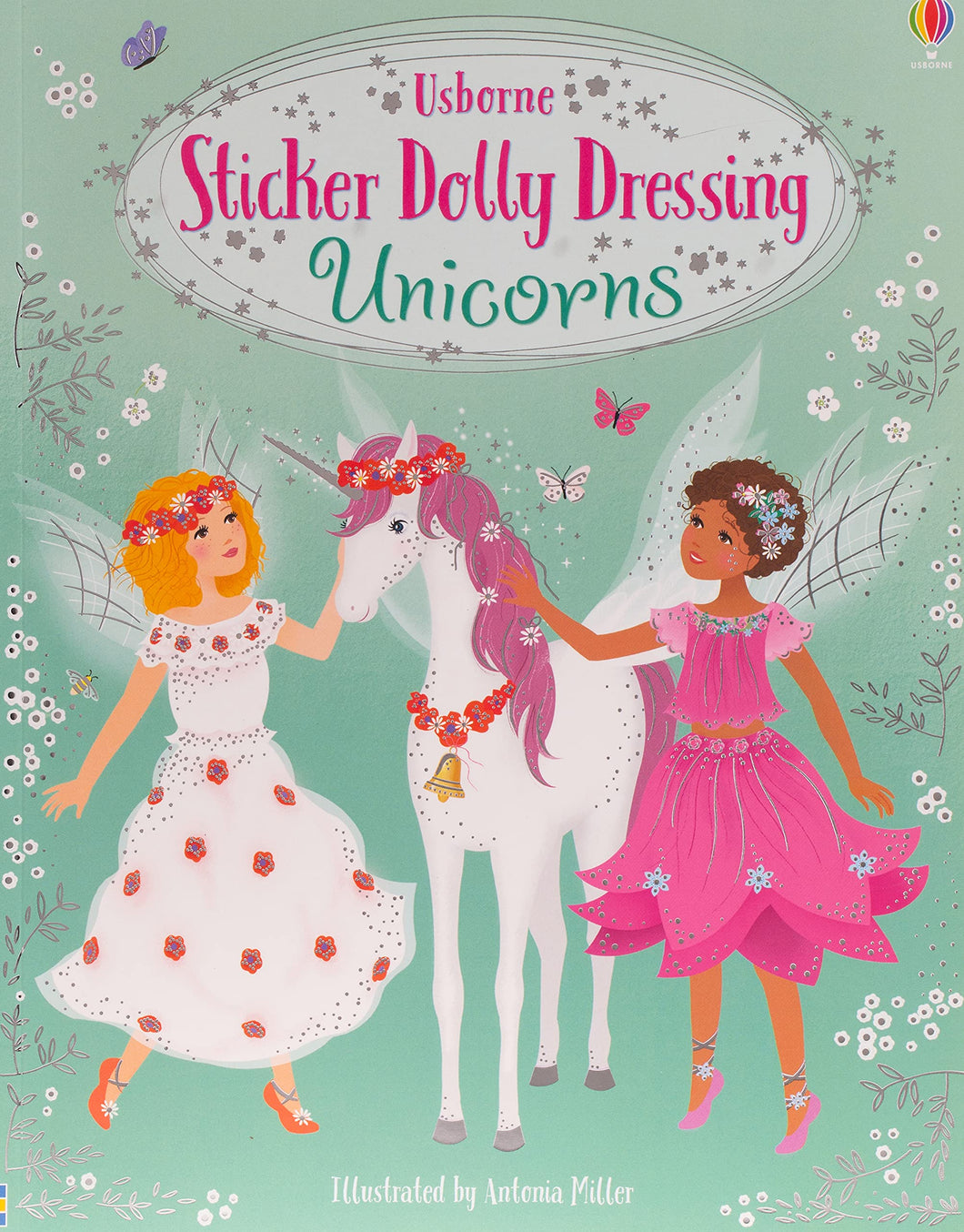 Sticker Dolly Dressing: Unicorns