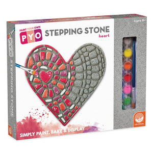 Paint Your Own Stepping Stone: Heart