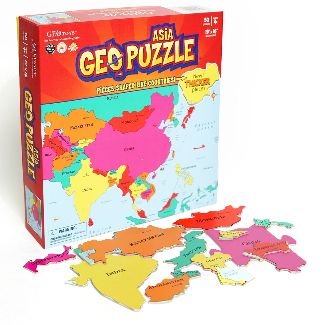 Asia Geo Puzzle