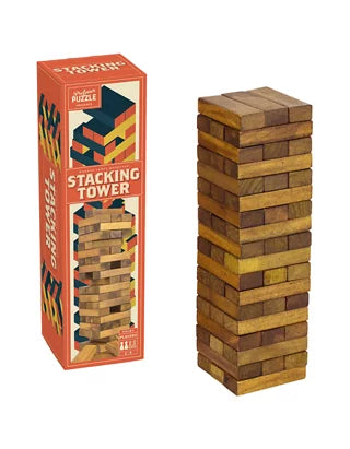 Wooden Stacking Tower