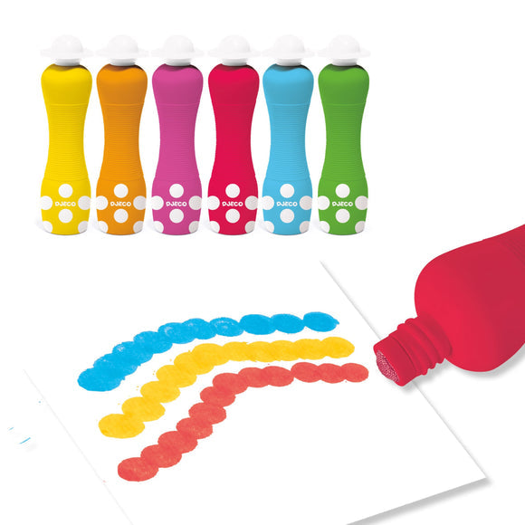 6 Foam Markers