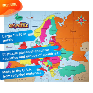 Europe Geo Puzzle