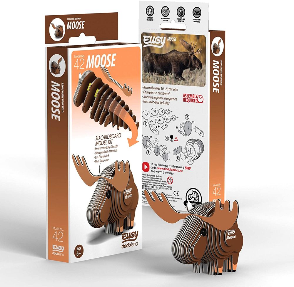 Eugy: 3D Moose Kit