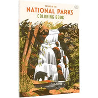 The Art od National Parks coloring book