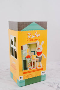 Rubie The Rabbit In The Kitchen