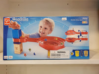 Quadrilla marble run: Double-Sided spiral twist