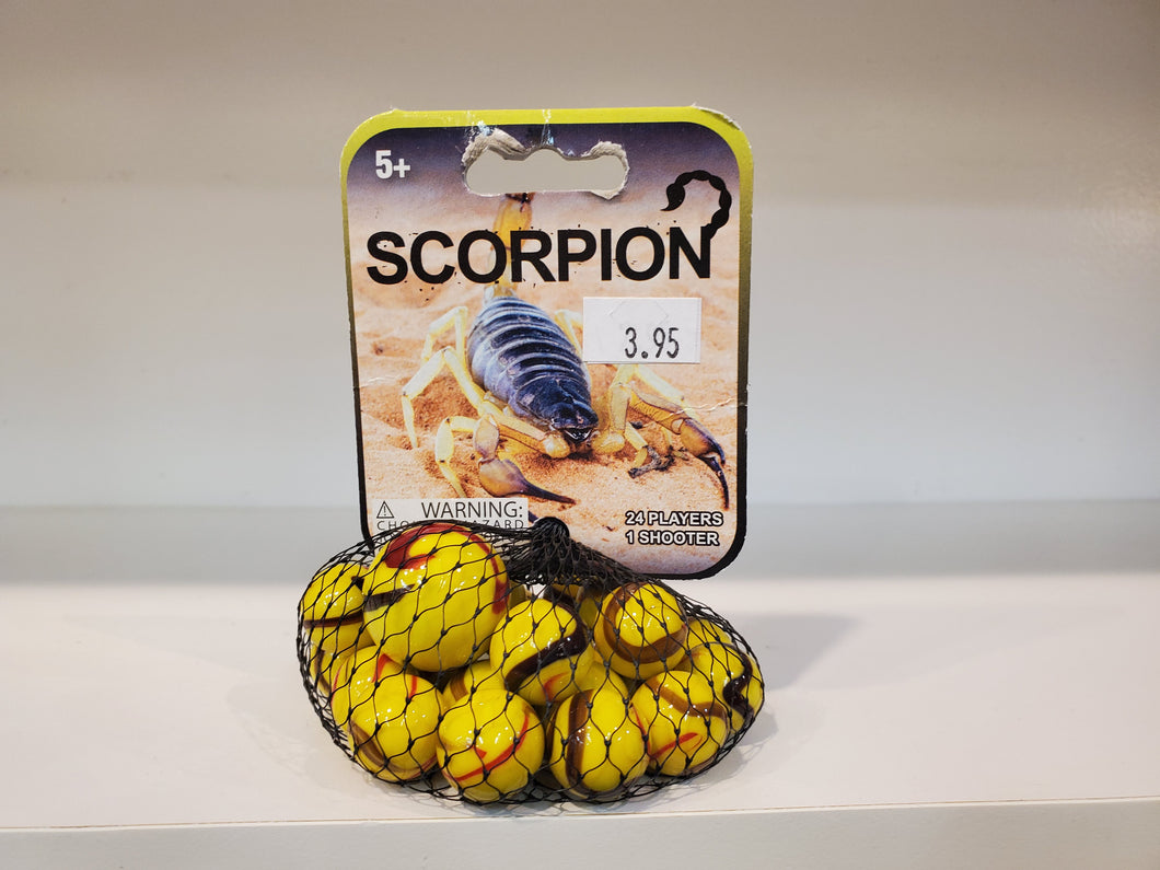 Bag of Marbles: Scorpion pattern