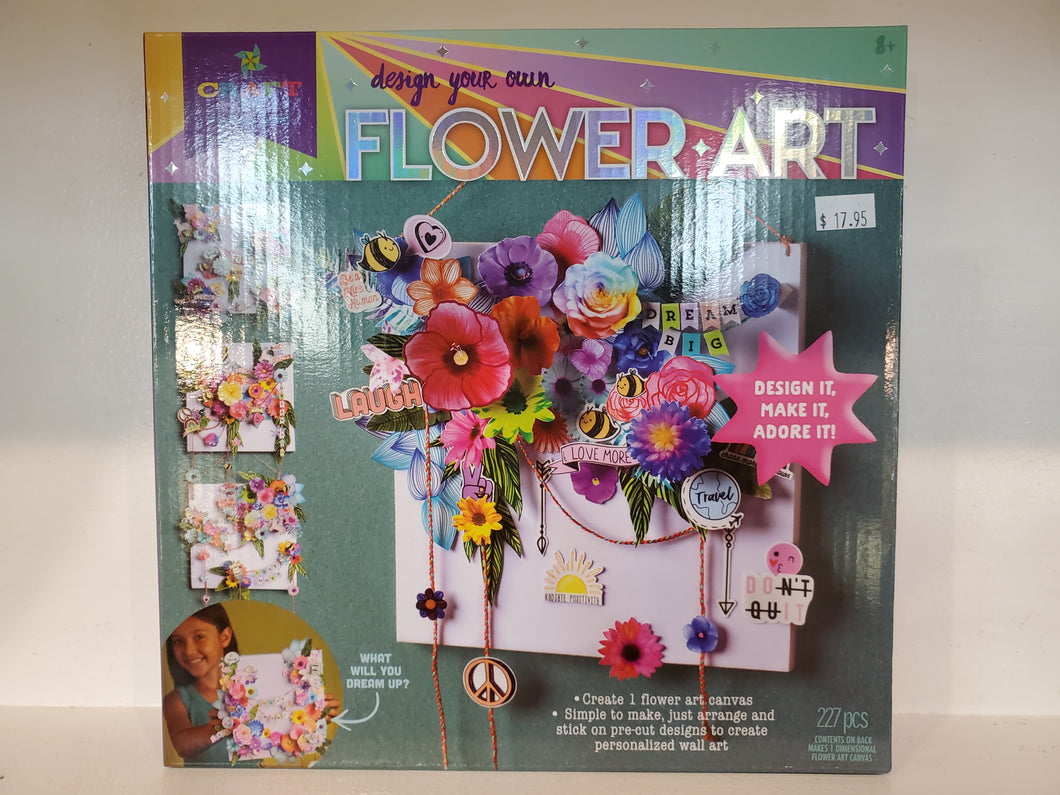 Design your own flower art