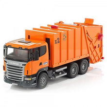 Load image into Gallery viewer, Giant Orange Garbage Truck
