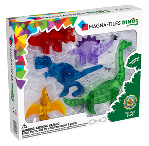 Magna-Tiles Dinos:
5-Piece Set
