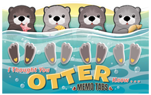 Load image into Gallery viewer, I Thought You Otter Know Memo Tabs
