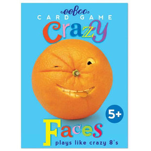 Crazy Faces Card Game